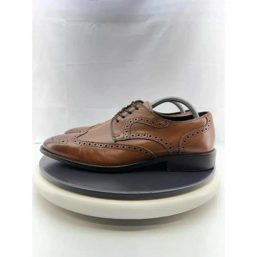 Florsheim Wingtip Mens Sz 9 Extra Extra Wide Brown‎ Leather Oxford 11428 Shoes